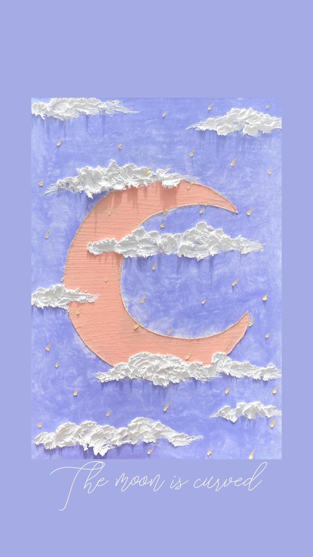 油画棒图片绘画作品，一组油画棒作品（绝美的油画棒手绘壁纸<二>）