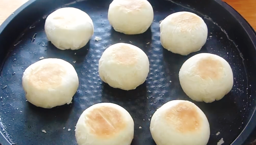 圖片[9]-【綠豆酥餅】做法步驟圖 皮薄餡足酥得掉渣 夏天吃解暑去火-起舞食譜網