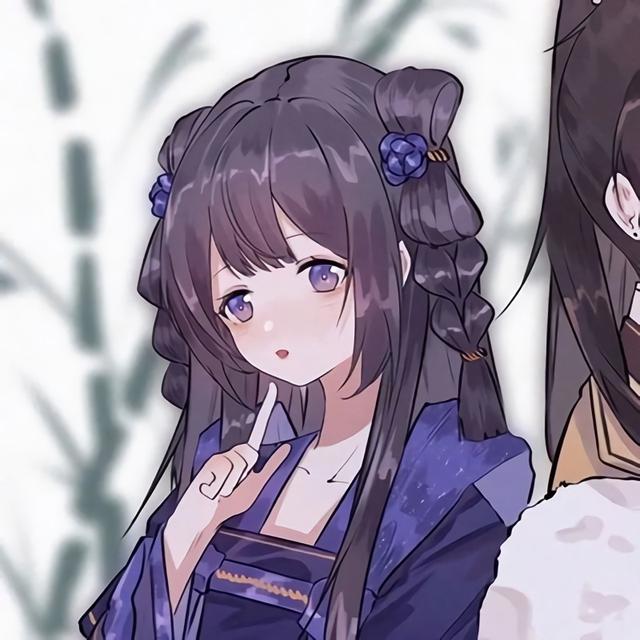 手绘情头，微信头像，唯美手绘情头（好看的手绘情侣头像）