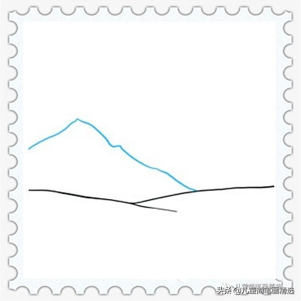简笔画----风景画的简易画法，画简笔画 风景（儿童简笔画精选-风景画）