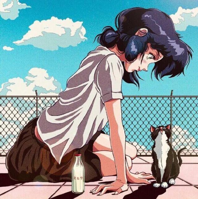 复古旧漫动漫惊艳个性女头，微信头像，复古旧漫动漫惊艳个性女头（一生温暖纯良）