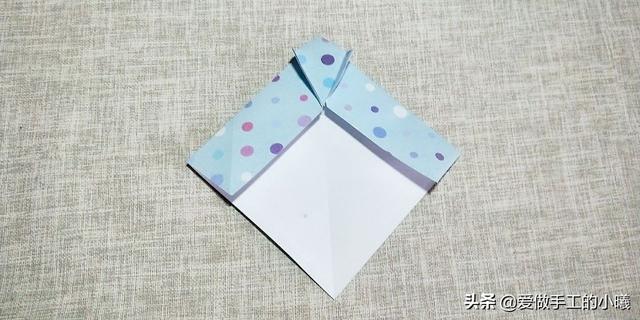 小学生必备自制信封图解步骤，小学生必备自制信封图解步骤图片（千纸鹤信封折纸教程）