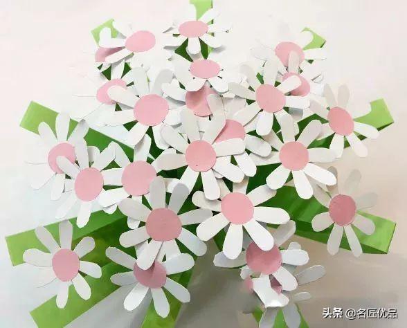 教师节礼物折纸手工花，手工折纸教程（教师节创意手工：一张纸）