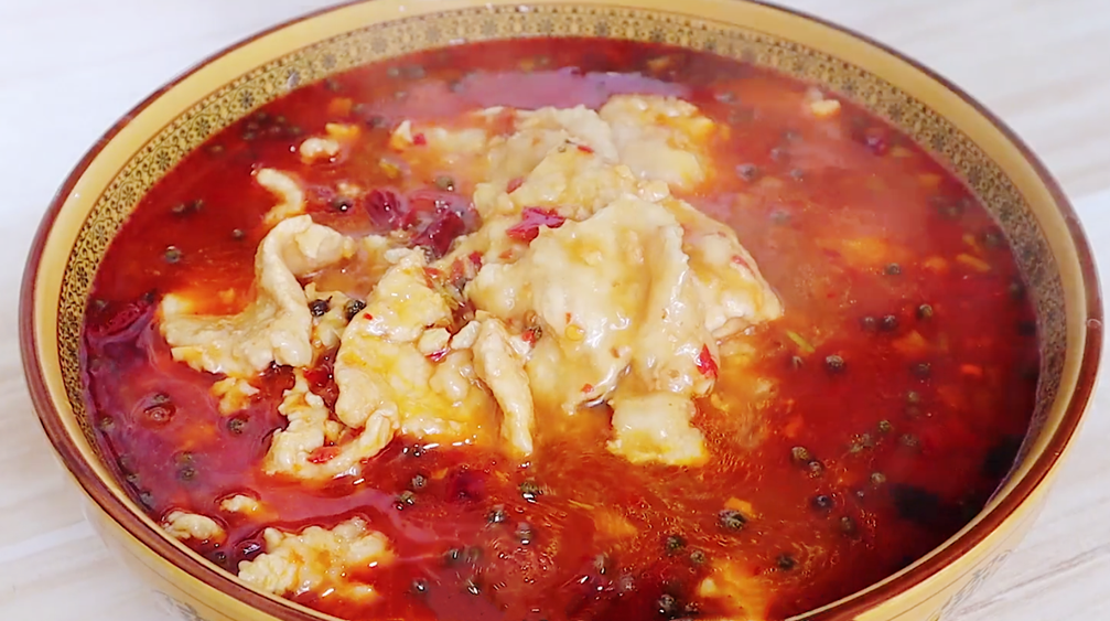 圖片[6]-【水煮捶的肉片】做法步驟圖 又嫩又滑太美味 麻辣爽口超下飯-起舞食譜網