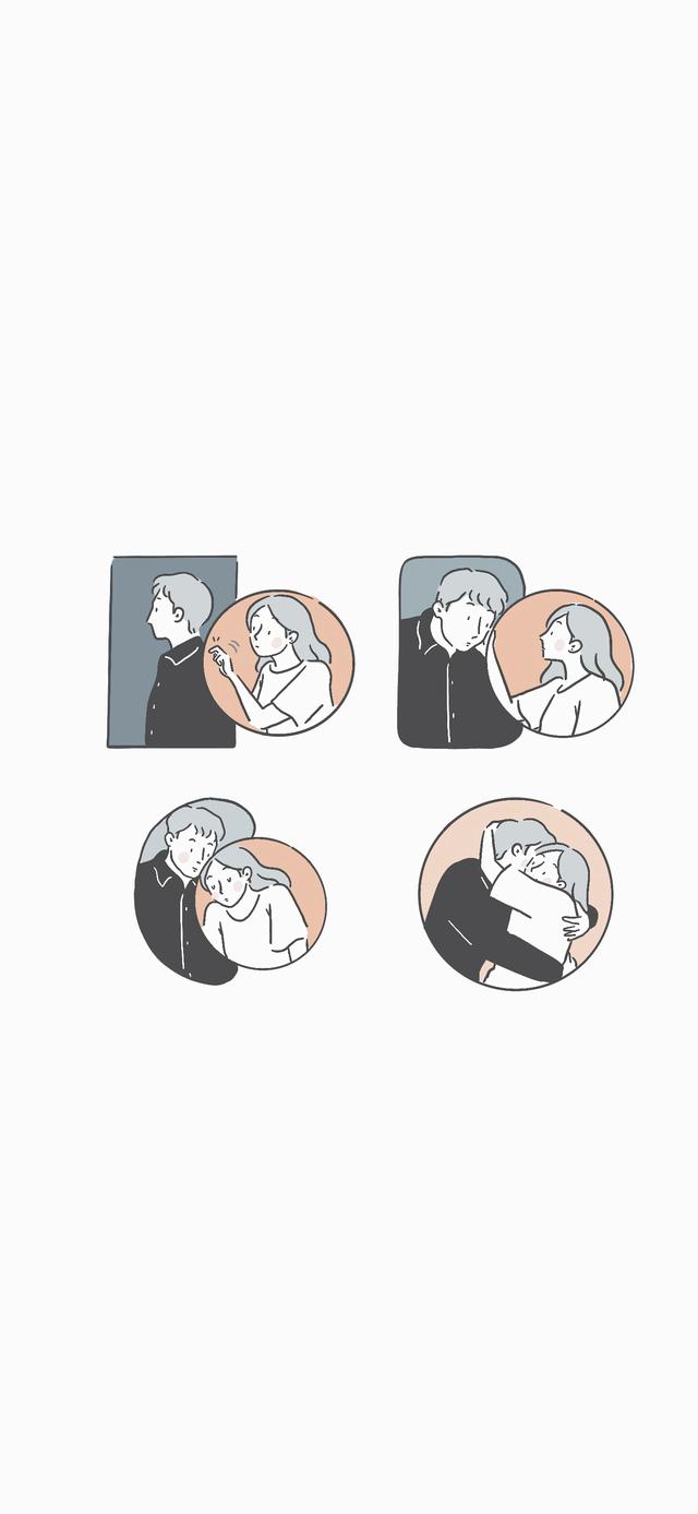 情侣壁纸，情侣壁纸2022最新壁纸（情侣壁纸︱爱在温柔里生长图片）