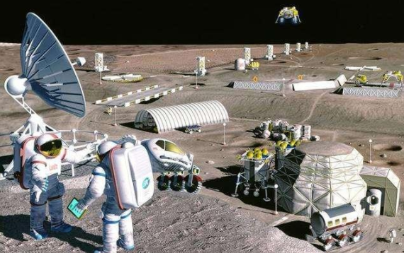 空间站是怎么固定在天上的（国际空间站为什么不建在月球上）