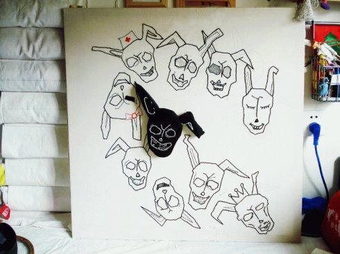 十只兔子背后的真实恐怖故事，十只兔子的背后故事（长大后有可能就是恐怖童谣）