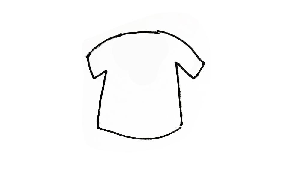 卡通服饰(亲子简笔画衣服素材) - 赤虎壹号