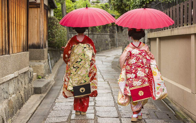 日本服饰 和服图片