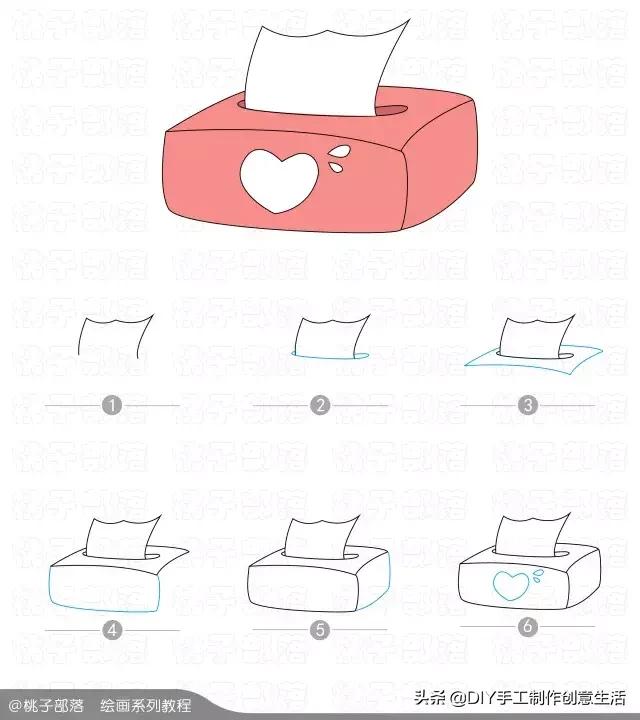 简笔画——书桌一角，图书室一角简笔画（简单又好玩的简笔画）