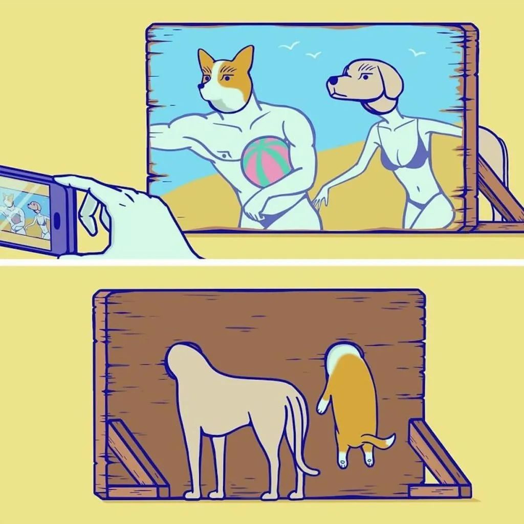 17幅无厘头的漫画,小孩看着好笑,大人从中悟出道理67