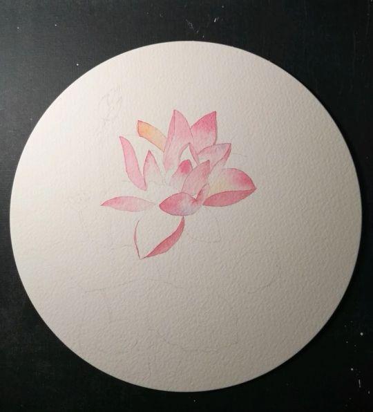 荷叶怎么画漂亮又简单，怎么简单画荷花荷叶（画荷花原来很简单）