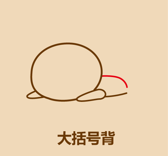 小学生画人怎么画简单又好看，1分钟画出趴下小人