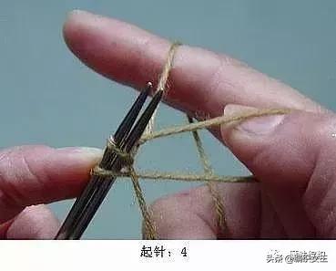  毛线帽子的编织方法，一款简单的帽子的编织方法 