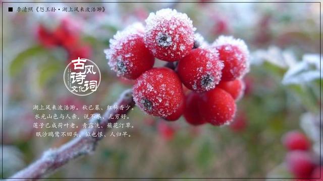 李清照坦然面对人生，李清照用豁达、爽朗的人生态度