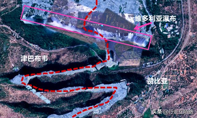 维多利亚大瀑布，维多利亚瀑布（平均每秒935吨流量）