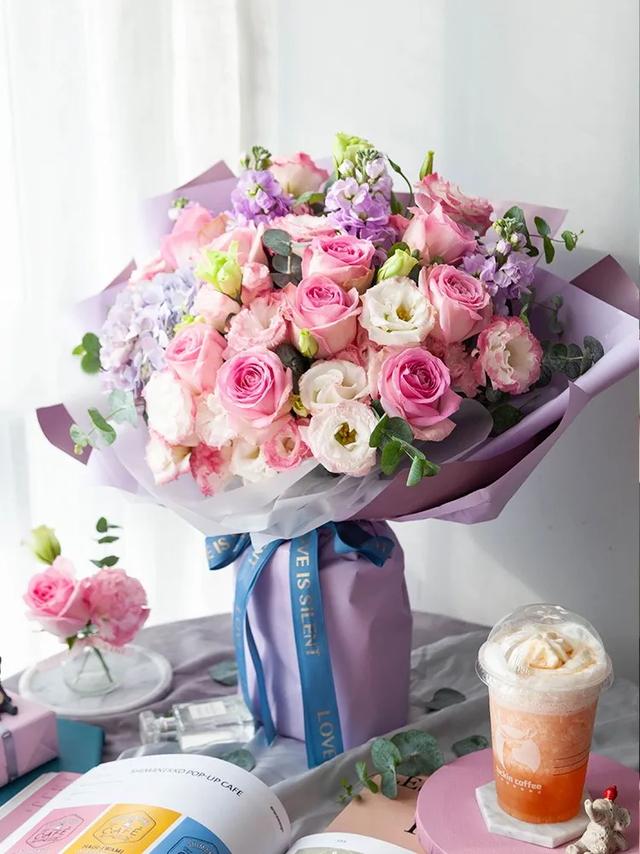 七夕节送花的经典祝福语，七夕节送花的经典祝福语图片（多款玫瑰花束为爱而来）