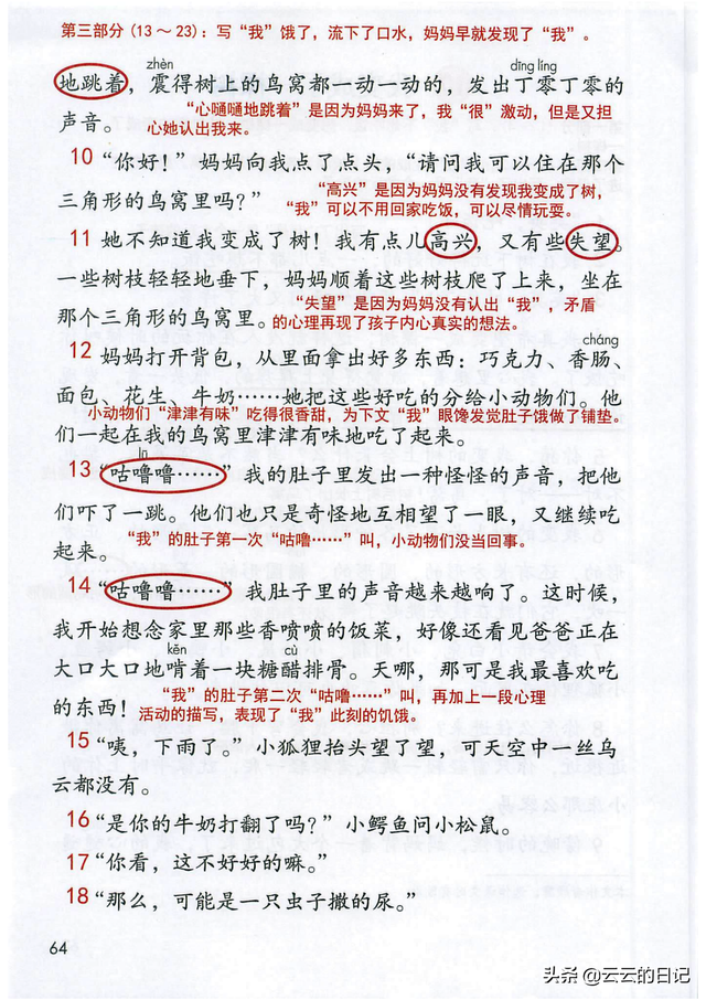 三年级下册语文27课课堂笔记，三年级下册语文27课练习题（三年级下语文电子课本注释）