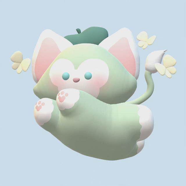 卡通图片可爱！！，卡通图片可爱萌女孩（可爱迪士尼飞天3d卡通头像）