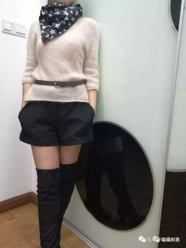 毛衣空心针怎么织，毛衣的空心针怎么织（编织达人都爱的轻薄马海毛衣）