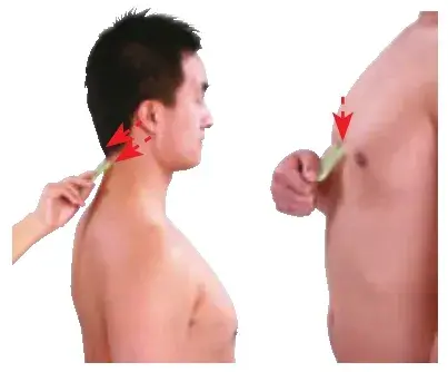 刮痧瘦肚子的正确方法图解，怎么刮痧去大肚子（刮痧的11种运板方法）