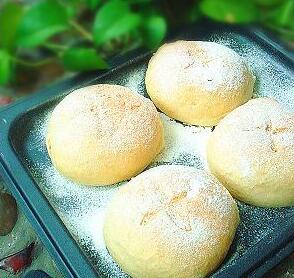 【快手面包】做法步骤图 面包外酥 内里松软细腻！-起舞食谱网