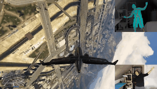 gta5开飞机，gta5飞机怎么开没有小键盘（现在你可以用自己的胳膊Cos机翼）