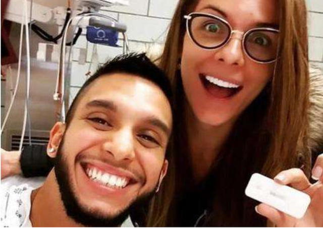 男生大肚子马上要生了，自己怀孕大肚子快生了是什么意思（哥伦比亚女模特的老公怀孕8个月即将生产）