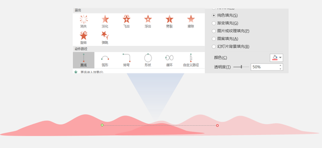 如何在PPT中画出一条波浪线，如何在ppt中画出一条波浪线图形（PPT中如何做出会动的波浪纹动画）