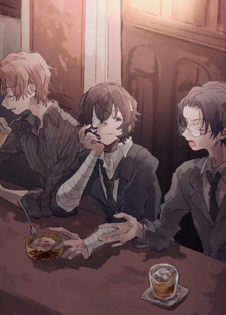 身为秩序的守护者的正义一方武装侦探社,与其完全对立的港口黑手党.