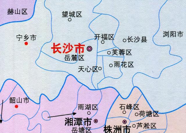 长沙市各区人口统计表，长沙9区县人口一览