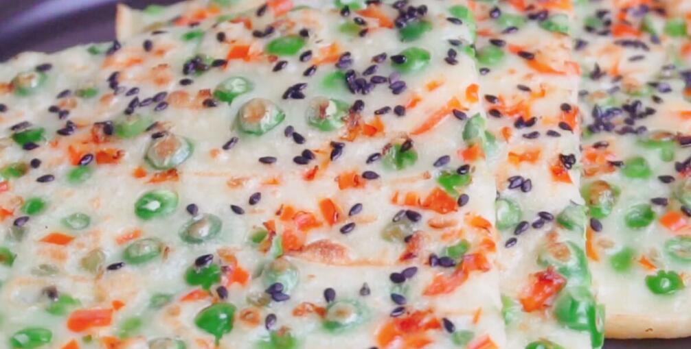 圖片[7]-【豌豆雞蛋早餐餅】做法步驟圖 10分鐘出鍋 早餐孩子特別愛吃-起舞食譜網