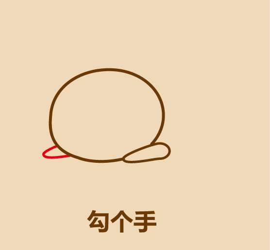 小学生画人怎么画简单又好看，1分钟画出趴下小人