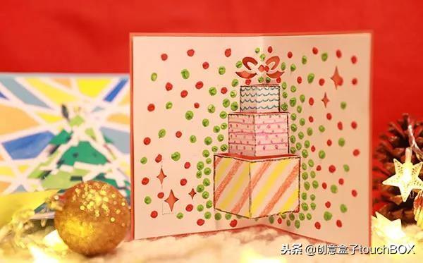 怎么做立体贺卡最漂亮，贺卡怎么做简单又漂亮立体（这是我见过的最好看的圣诞节立体贺卡）