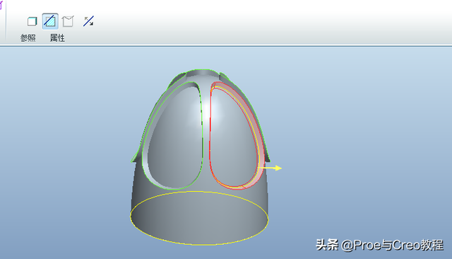 如何用creo画球体，creo怎么画圆锥体（Proe曲面建模创建球形把手）