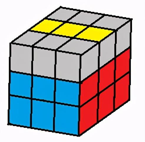 魔方第一层公式，魔方第一层快速形成立体十字（只用两条公式复原魔方）