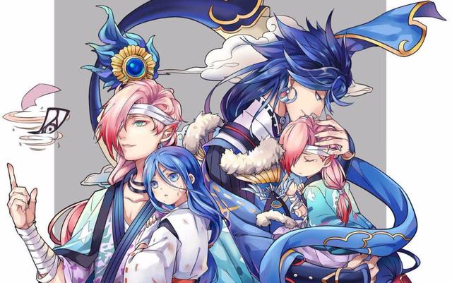 跟我走吧 百合情头，微信头像，跟我走吧 百合情头（让我们想起了多少对阴阳师里的cp）