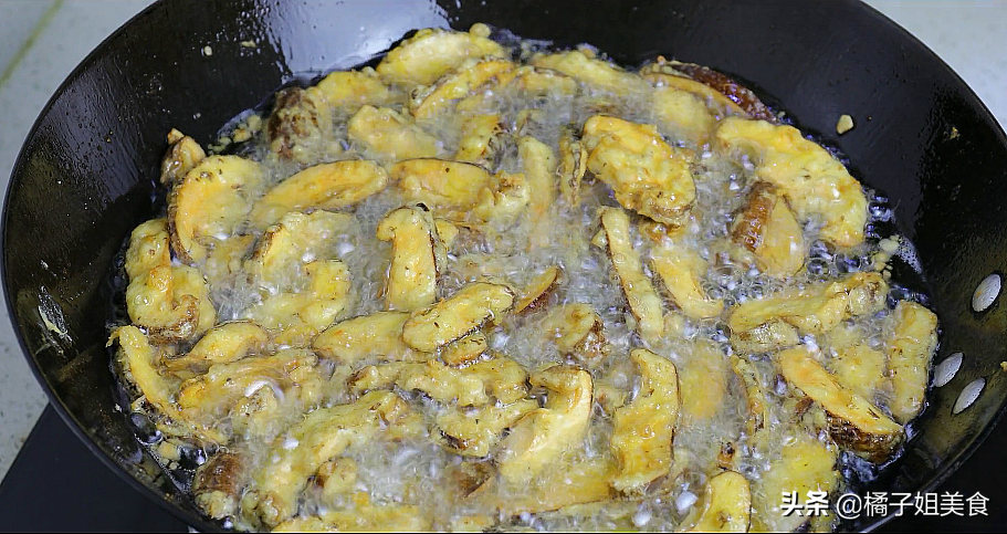 图片[5]-【油炸香菇】做法步骤图 外酥里嫩 连孩子都抢着吃！-起舞食谱网