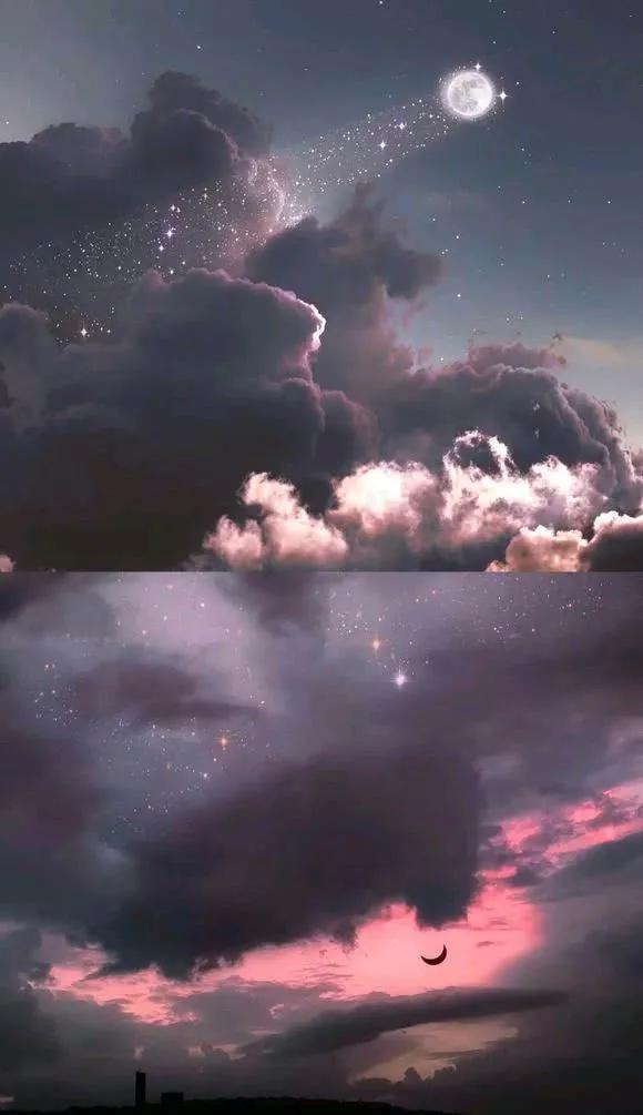 高清动漫壁纸：仰望星空.，高清动漫壁纸竖屏（仰望星空、大海和你的回忆图片）