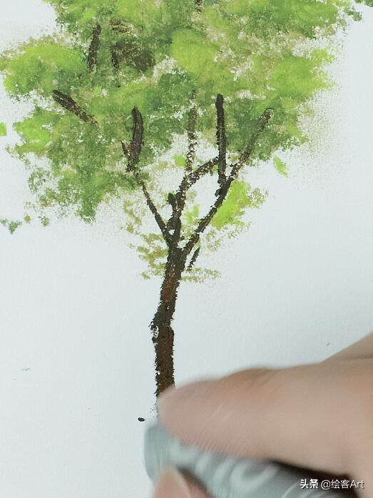 油画的各种工具怎么用，教你画出大师级风景画