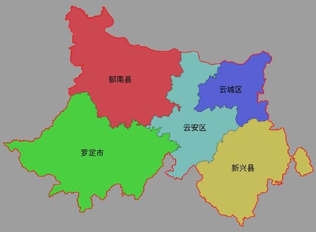 云浮市有几个区几个县,云浮市有几个区几个县几个镇(地理:广东省 
