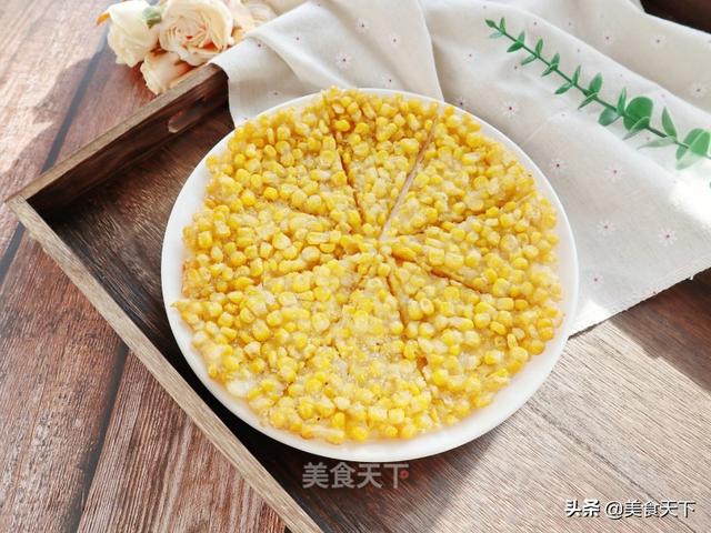 松子玉米的做法，玉米馒头怎么做才能松软好吃视频（玉米这样做也太好吃了吧）
