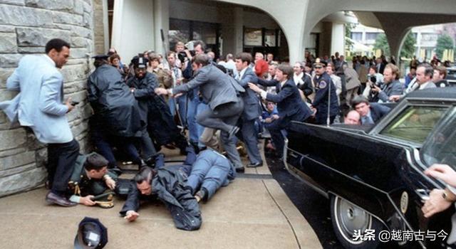 总统里根遇刺现场，1981年美国总统里根遇刺全过程
