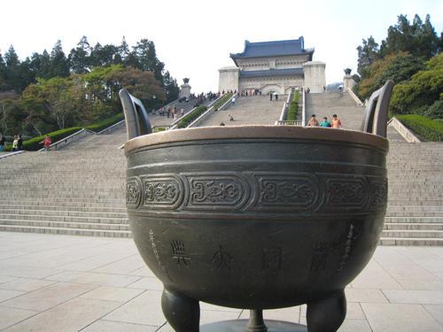 南京中山陵平面图，南京中山陵立面图（探访南京老建筑：中山陵）