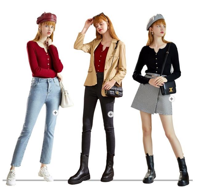 很流行的轻复古女装照着穿就够美，复古女人味搭配示范