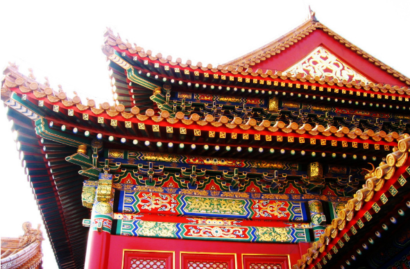 古建筑彩绘,古建筑彩绘施工流程(中国古建筑装饰彩画)