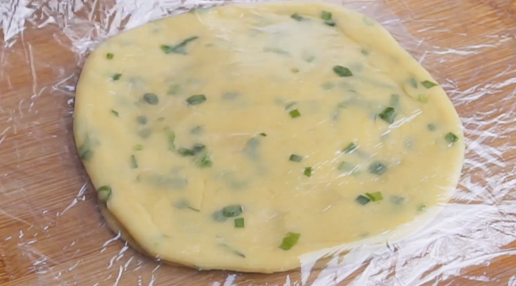 图片[8]-【葱花饼】做法步骤图 营养又美味 做一次半个月不早起-起舞食谱网