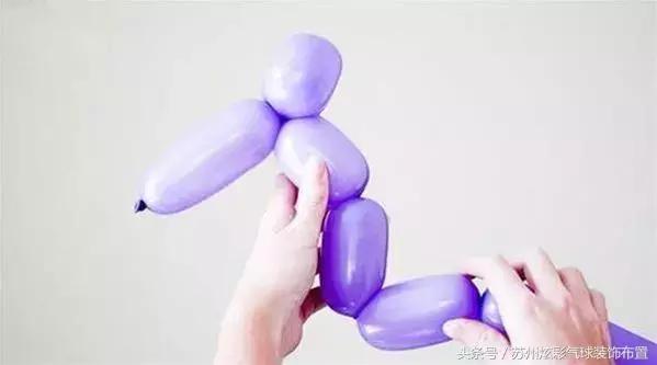 气球简单造型动物,教你折一只简易气球狗狗 气球简单造型动物,教你折一只简易气球狗狗