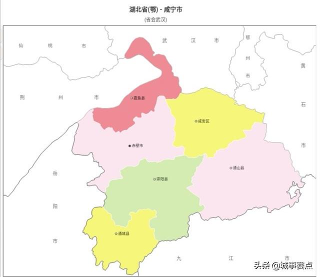 湖北省有多少个市，湖北省有哪些市和县（完整版湖北省行政区划地图）