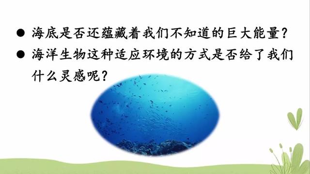 海底有哪些丰富的物产，海底有哪些丰富的物产和特征（部编版三年级下册第23课《海底世界》图文讲解）